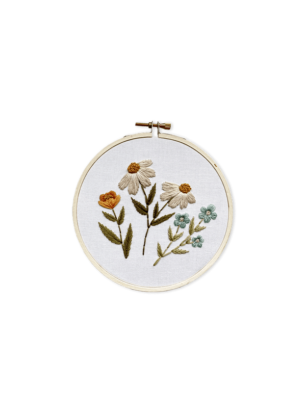 Wildflower Embroidery Kit
