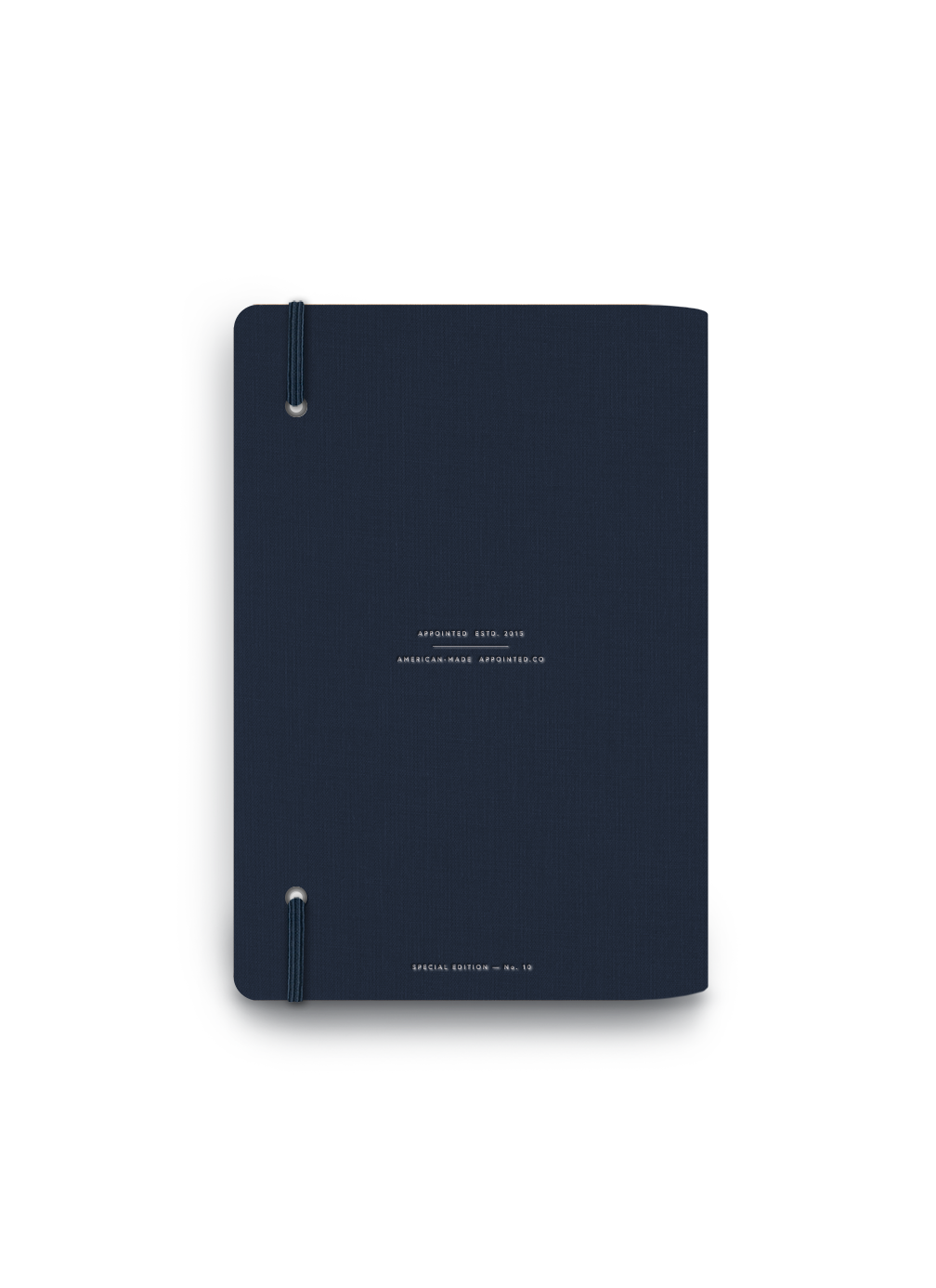 The Journal Back Cover || Blue