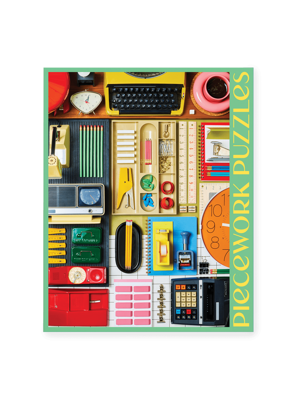 Piecework Puzzles back view Type A || Type A