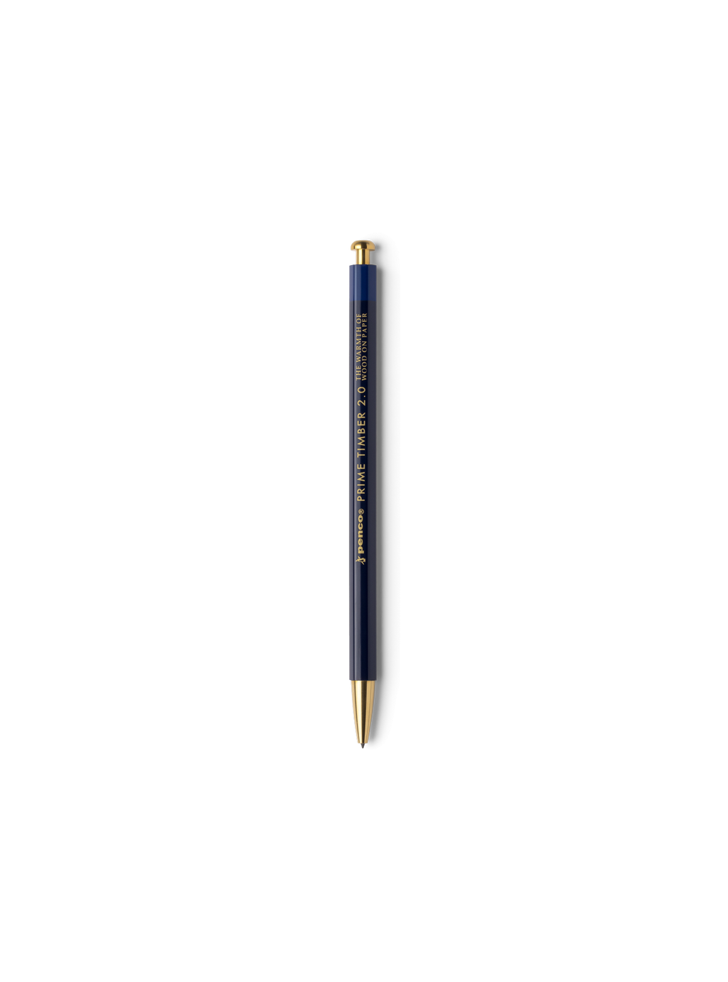 Prime Timber Brass Mechanical Pencil in Navy || Navy
