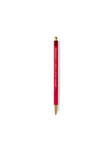 Prime Timber Brass Mechanical Pencil in Red || Red