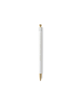 Prime Timber Brass Mechanical Pencil in White || White