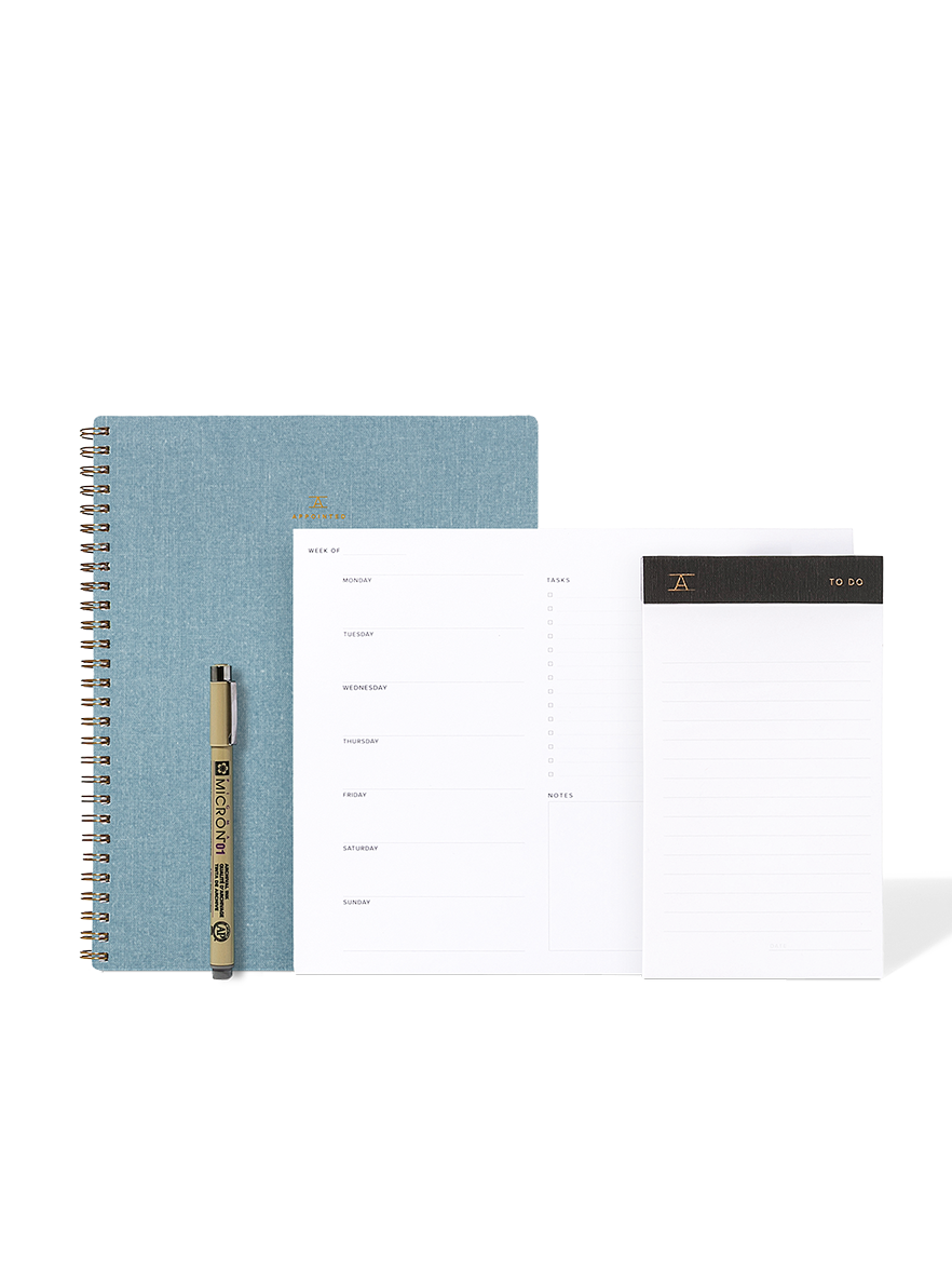 Appointed Work From Home Set || Chambray