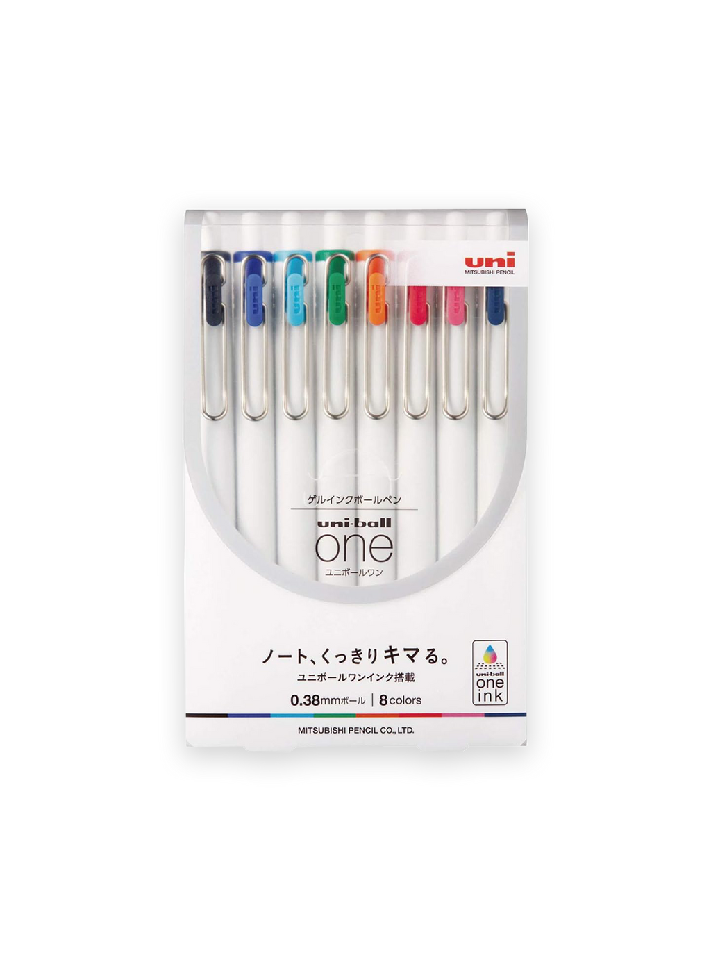 Uni-ball One Gel Pen Set || Primary Packaging