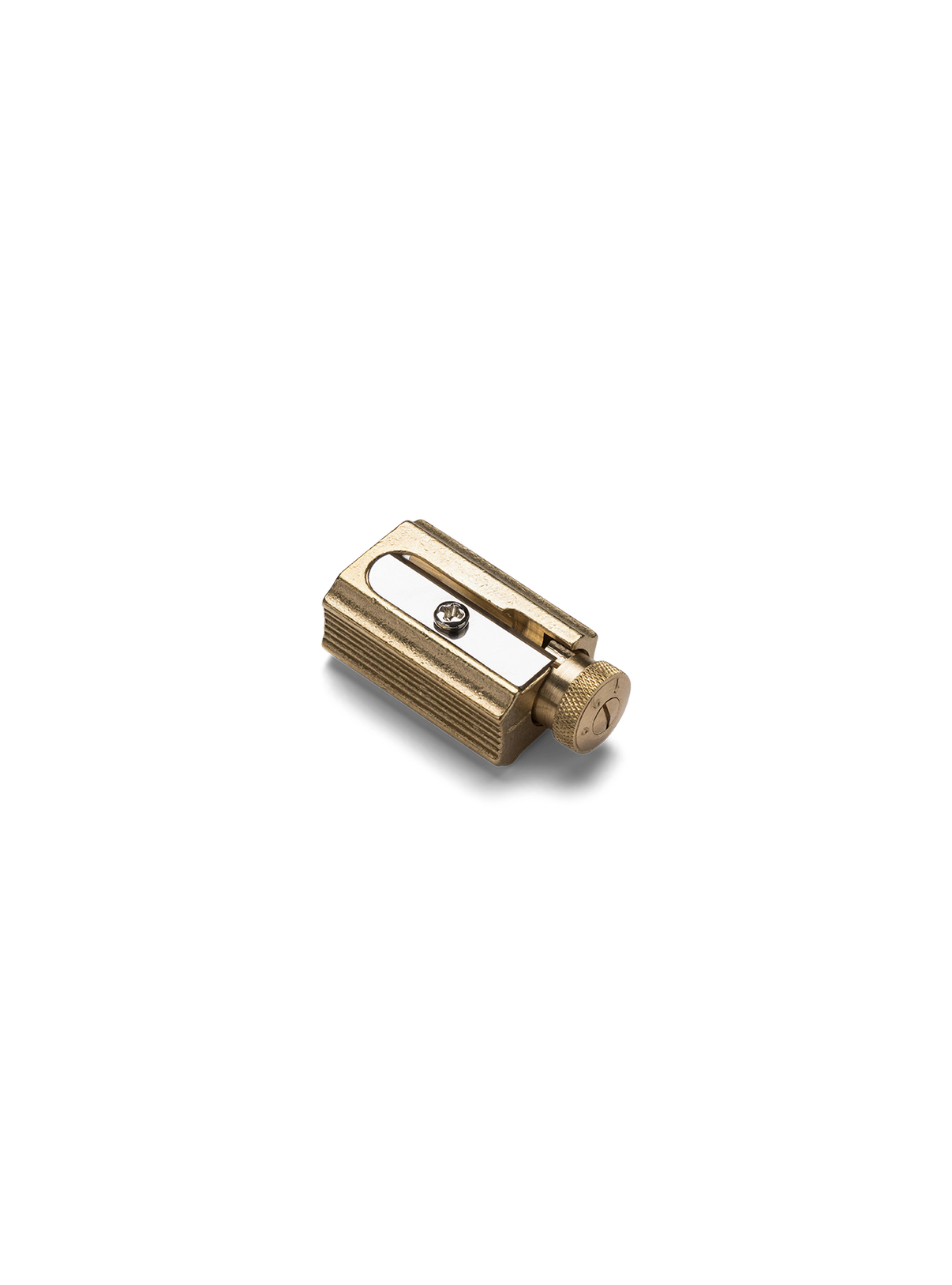 DUX Brass Pencil Sharpener | Adjustable with Case