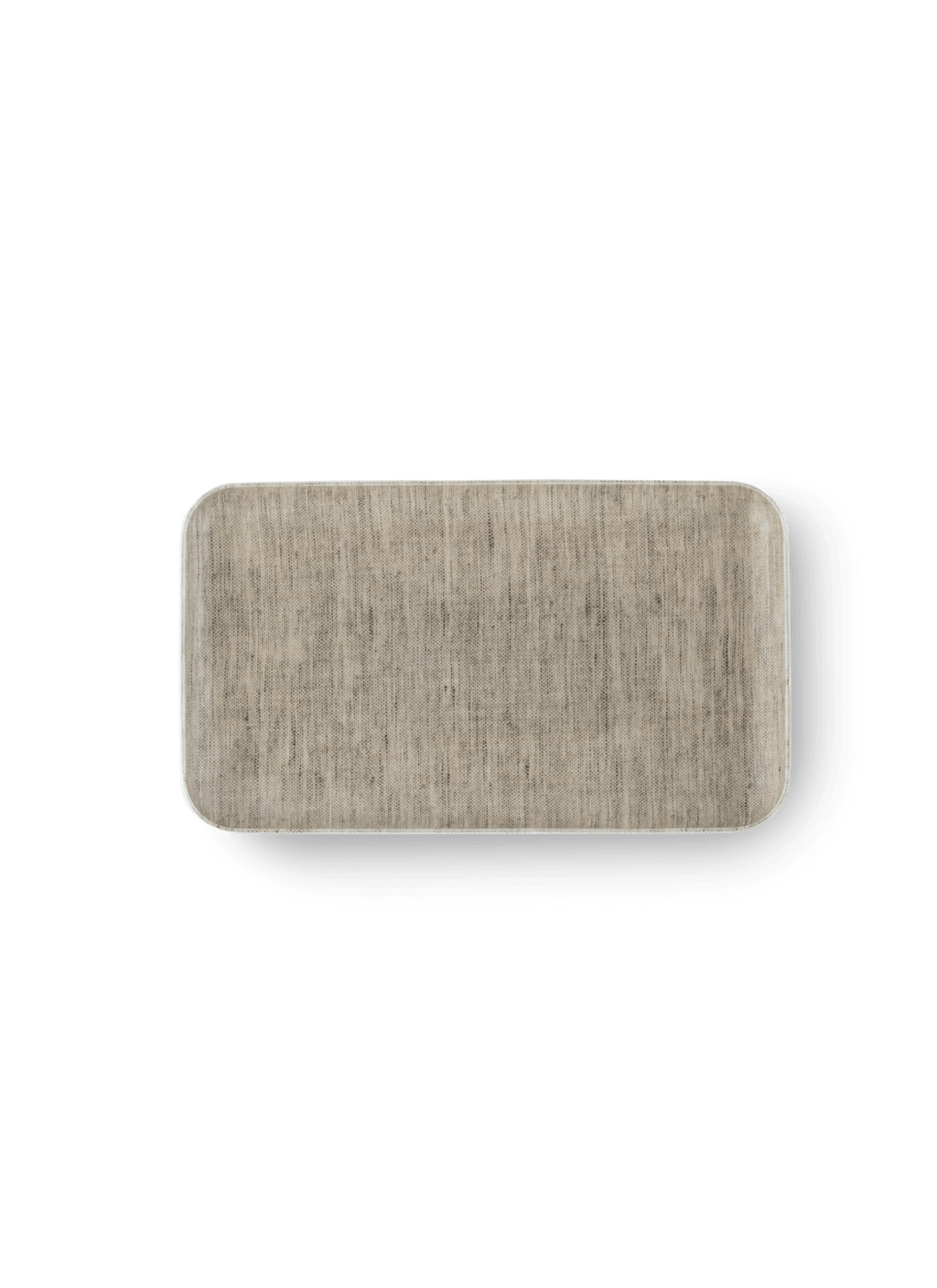Fog Linen Coated Tray || Natural Linen