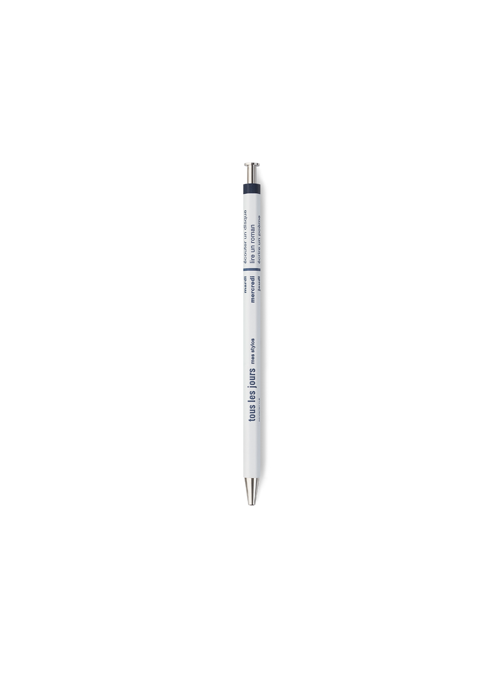 Mark'style ballpoint pen || White