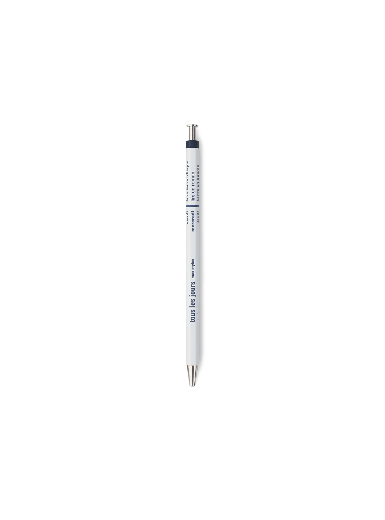 Mark'style ballpoint pen || White
