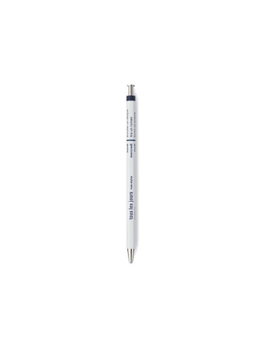 Mark'style ballpoint pen || White
