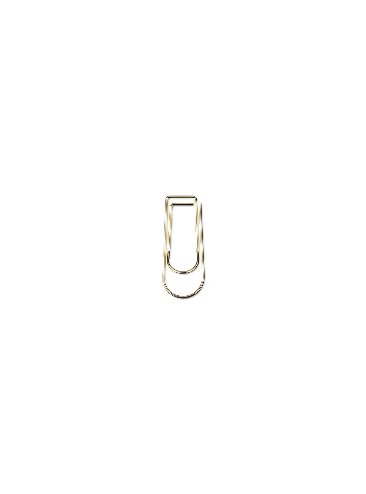 Pen Hook Clip in gold wire-o binding || Gold