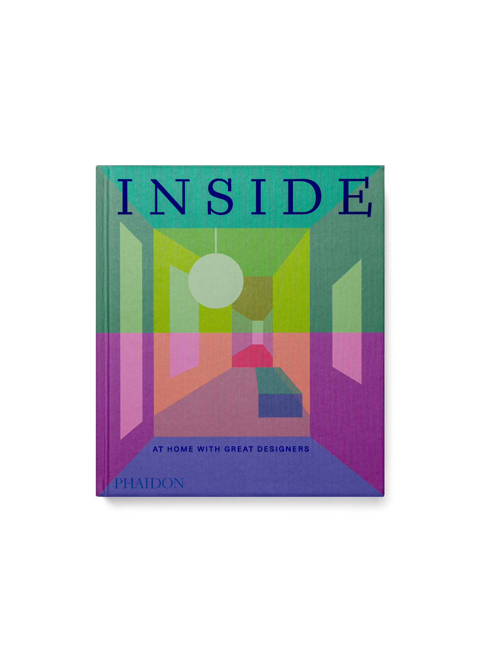 Eye-level view of the cover of Inside: At Home With Great Designers 