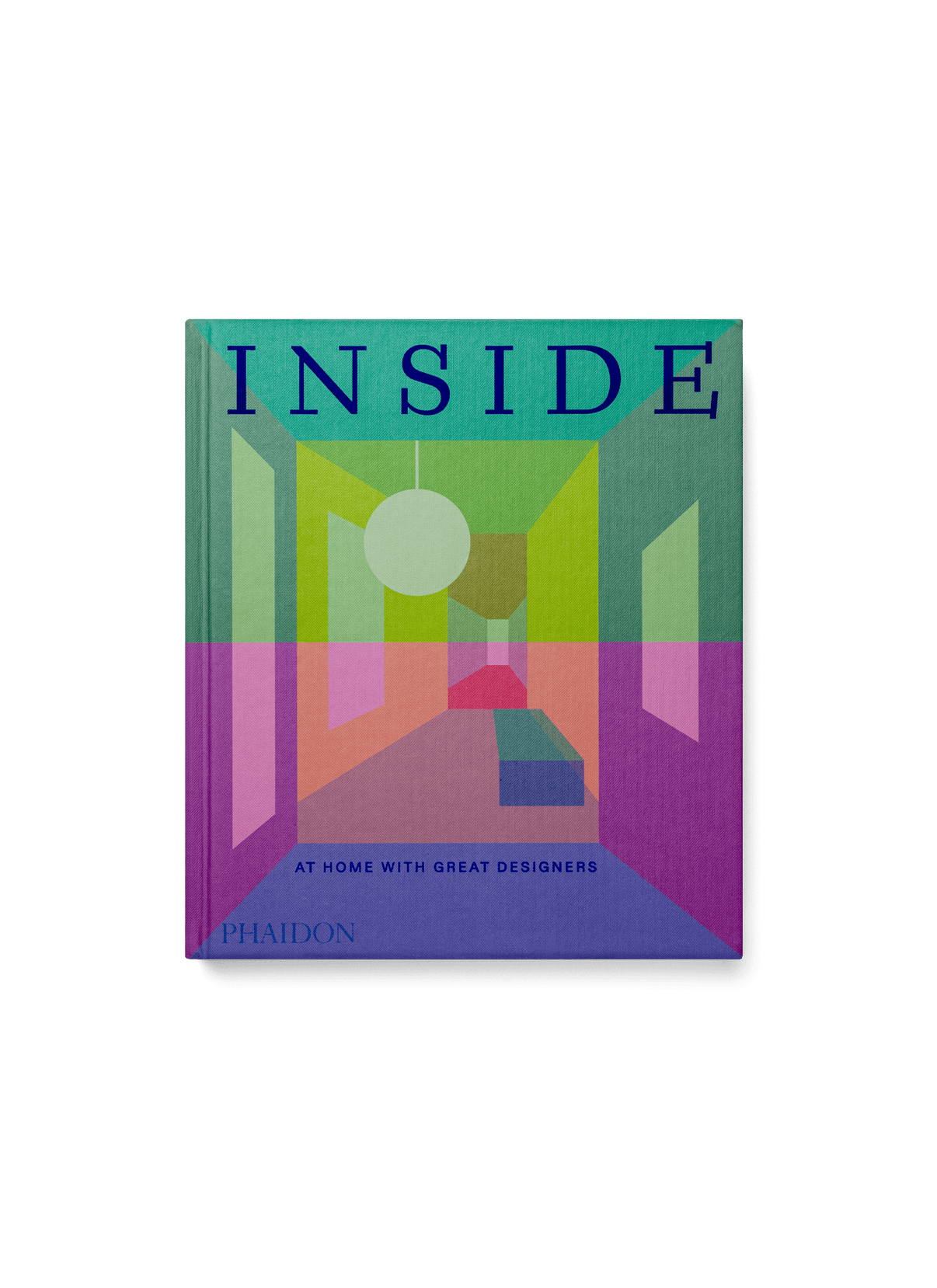 Eye-level view of the cover of Inside: At Home With Great Designers 