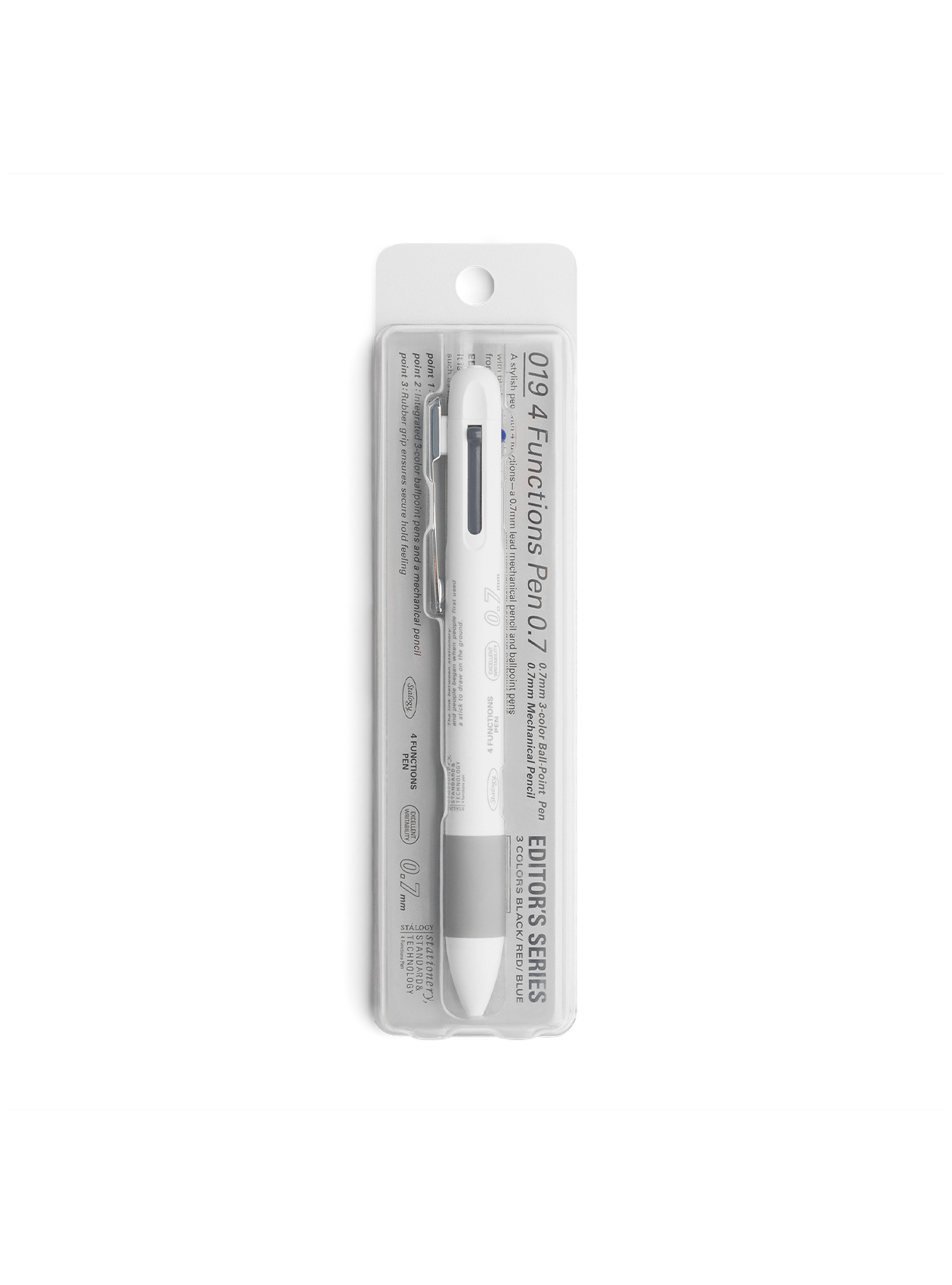 Editor's Four-Function Pen inside packaging