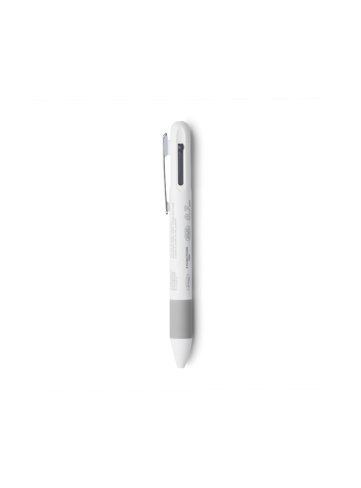 Editor's Four-Function Pen | White