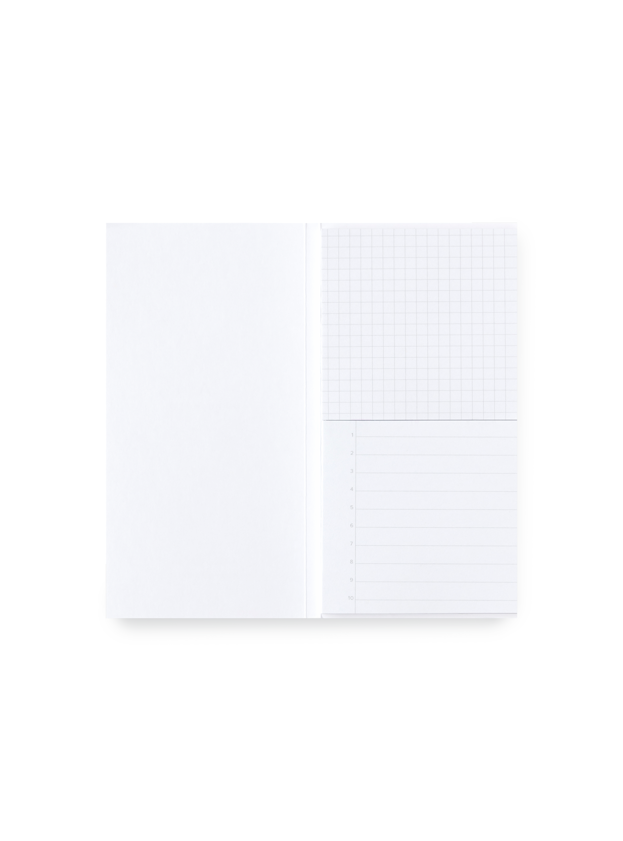 Adhesive Notes open || Grid + Line