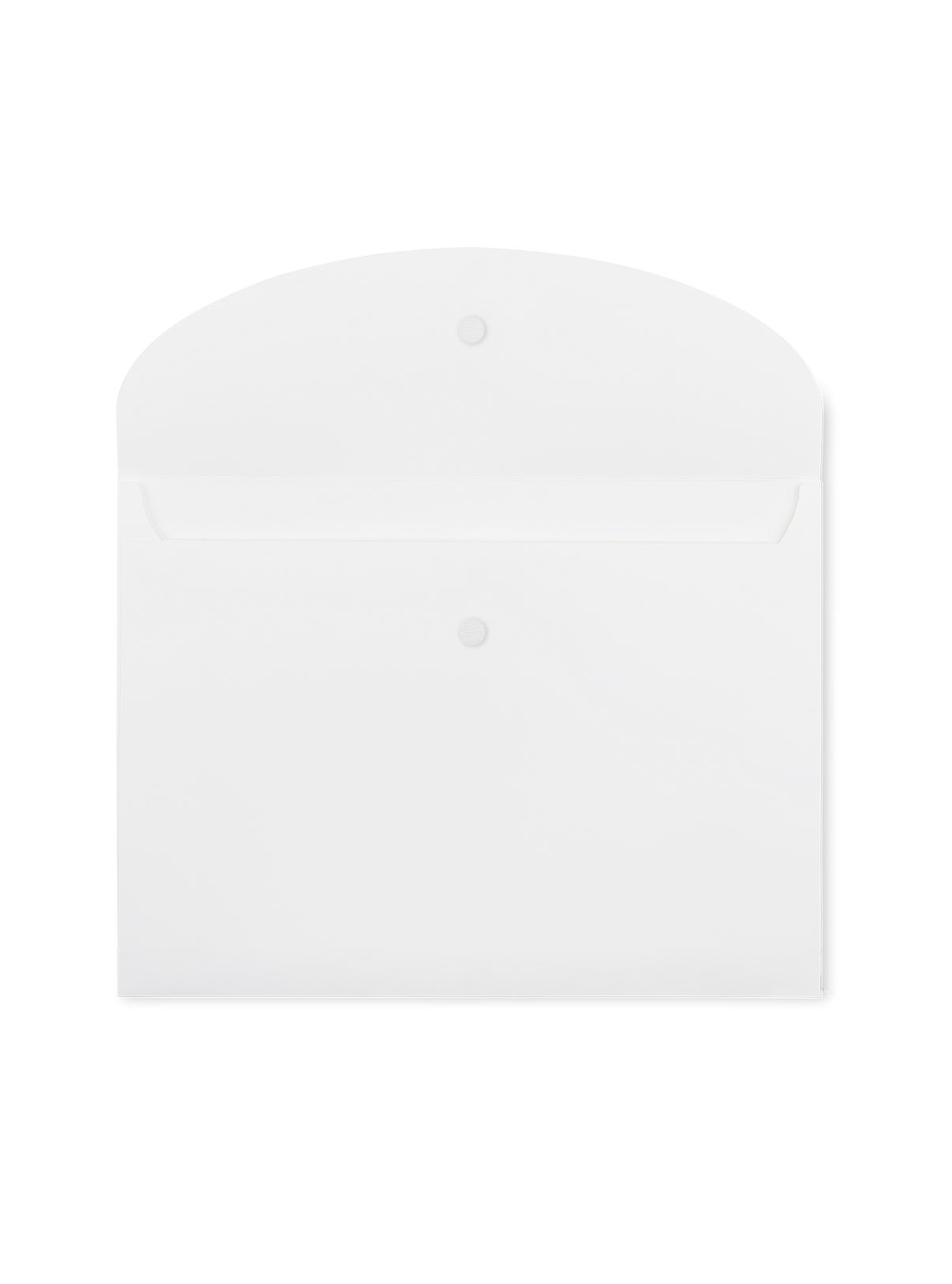 one porcelain envelope-style file folders with opened slap || Porcelain