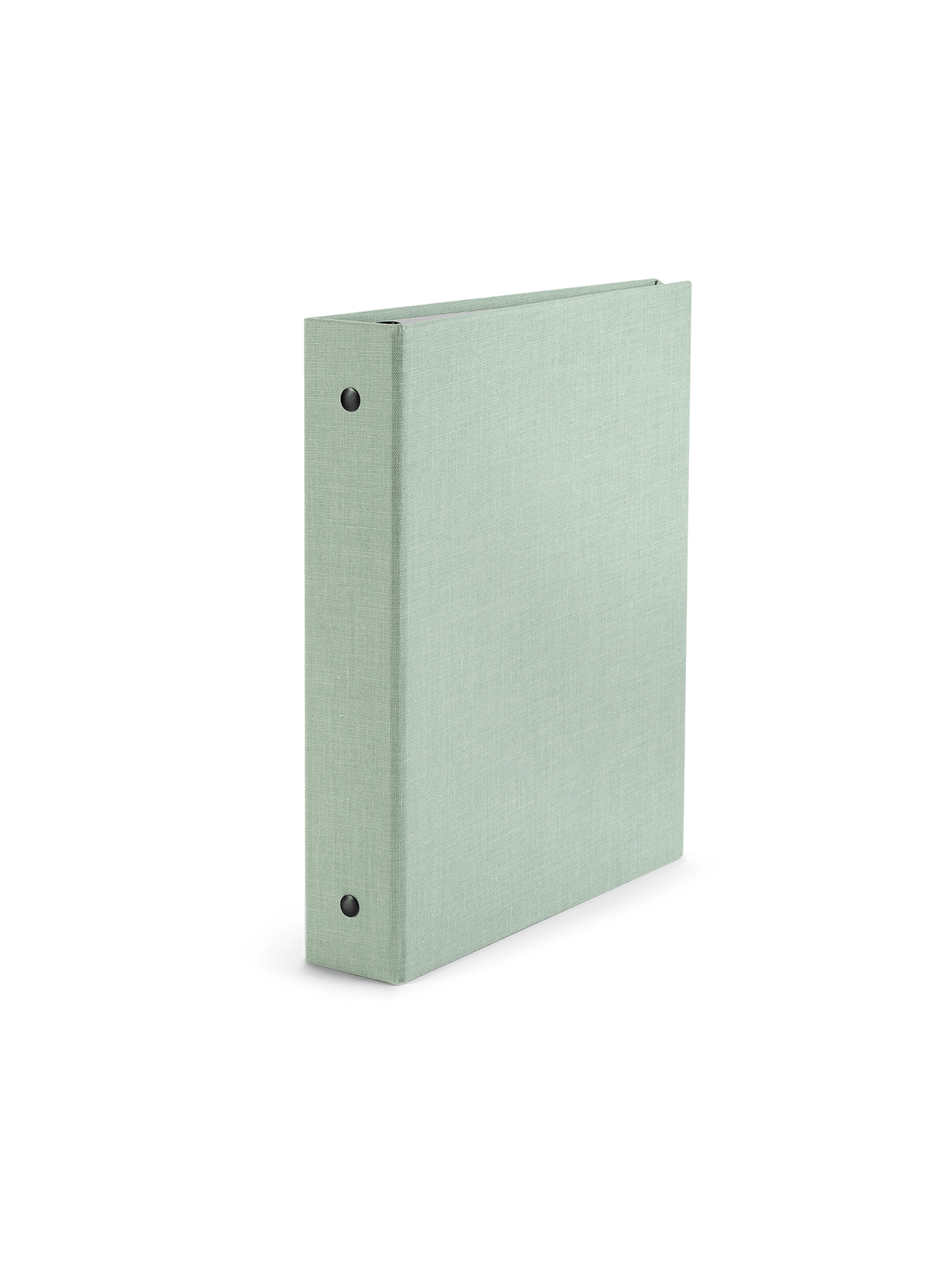 Compact Binder side angle view || Mineral Green