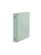 Compact Binder side angle view || Mineral Green