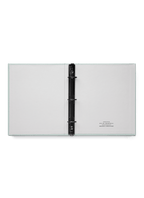 mineral binder laid flat and open || Mineral Green