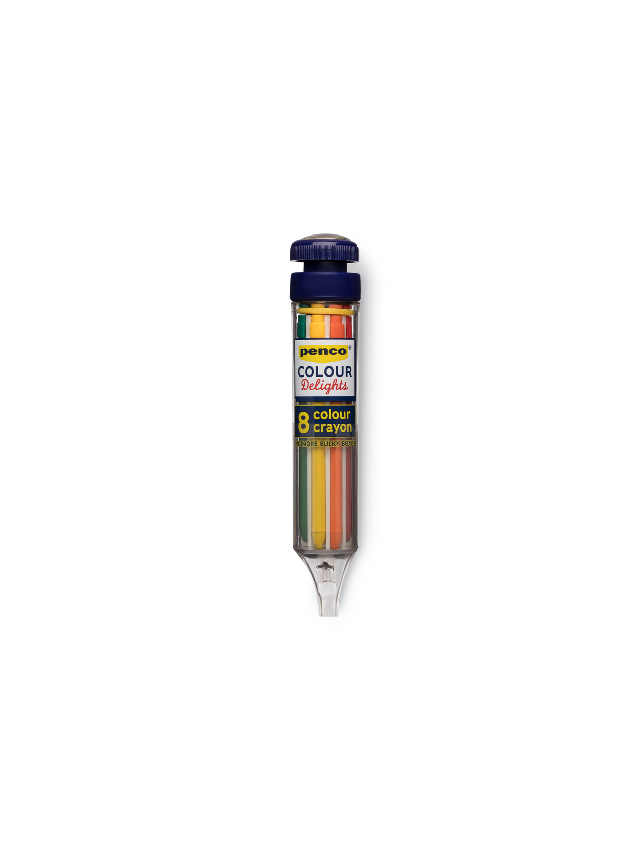 Eight-Color Crayon || Navy