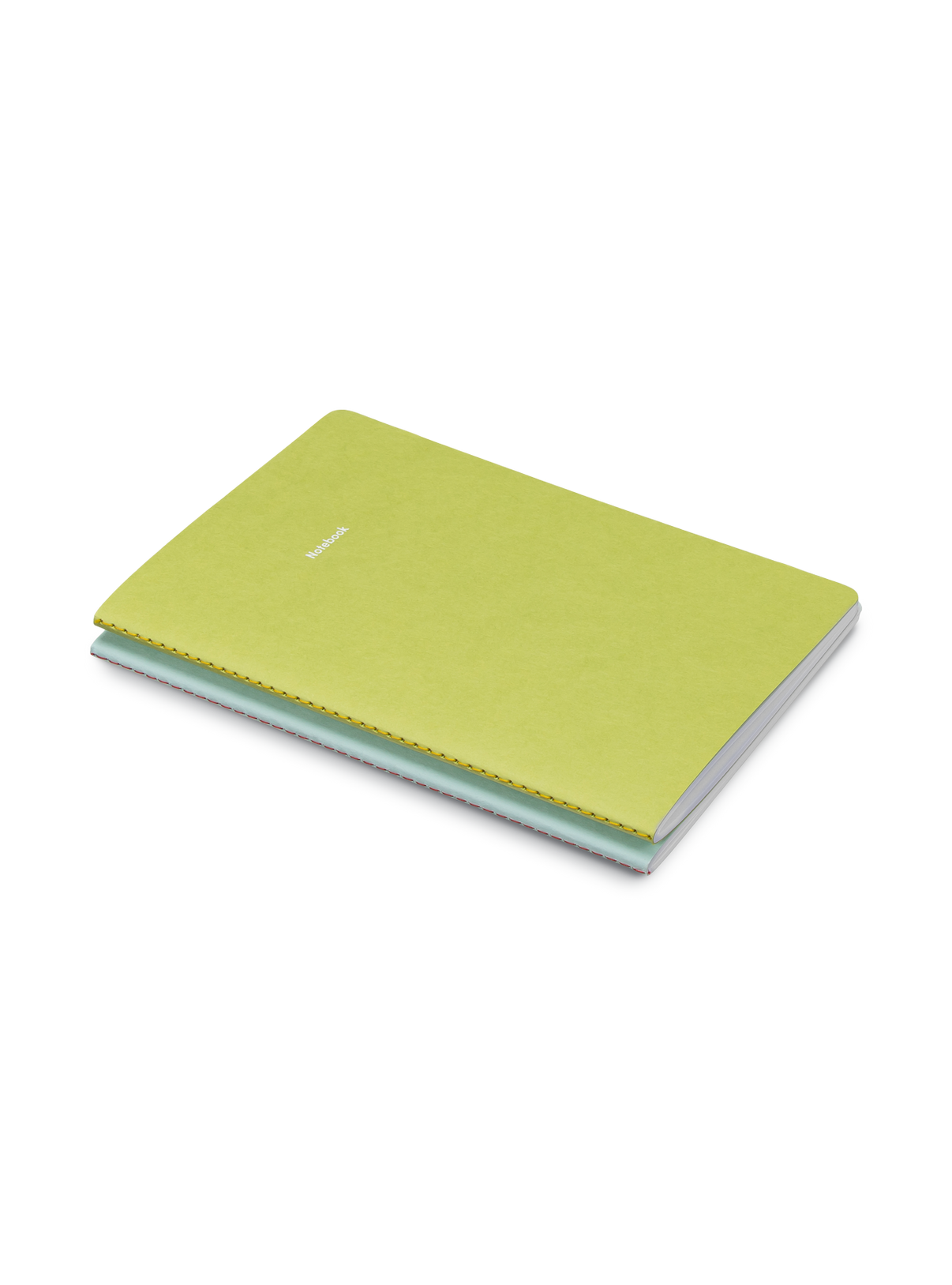 Appointed Kid's Notebook Set in Clover and Mist Side Angle
