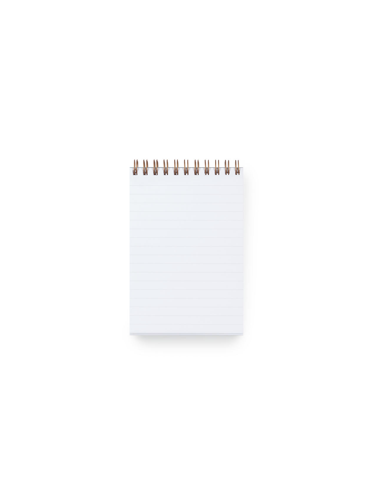 Appointed Pocket Notepad interior 