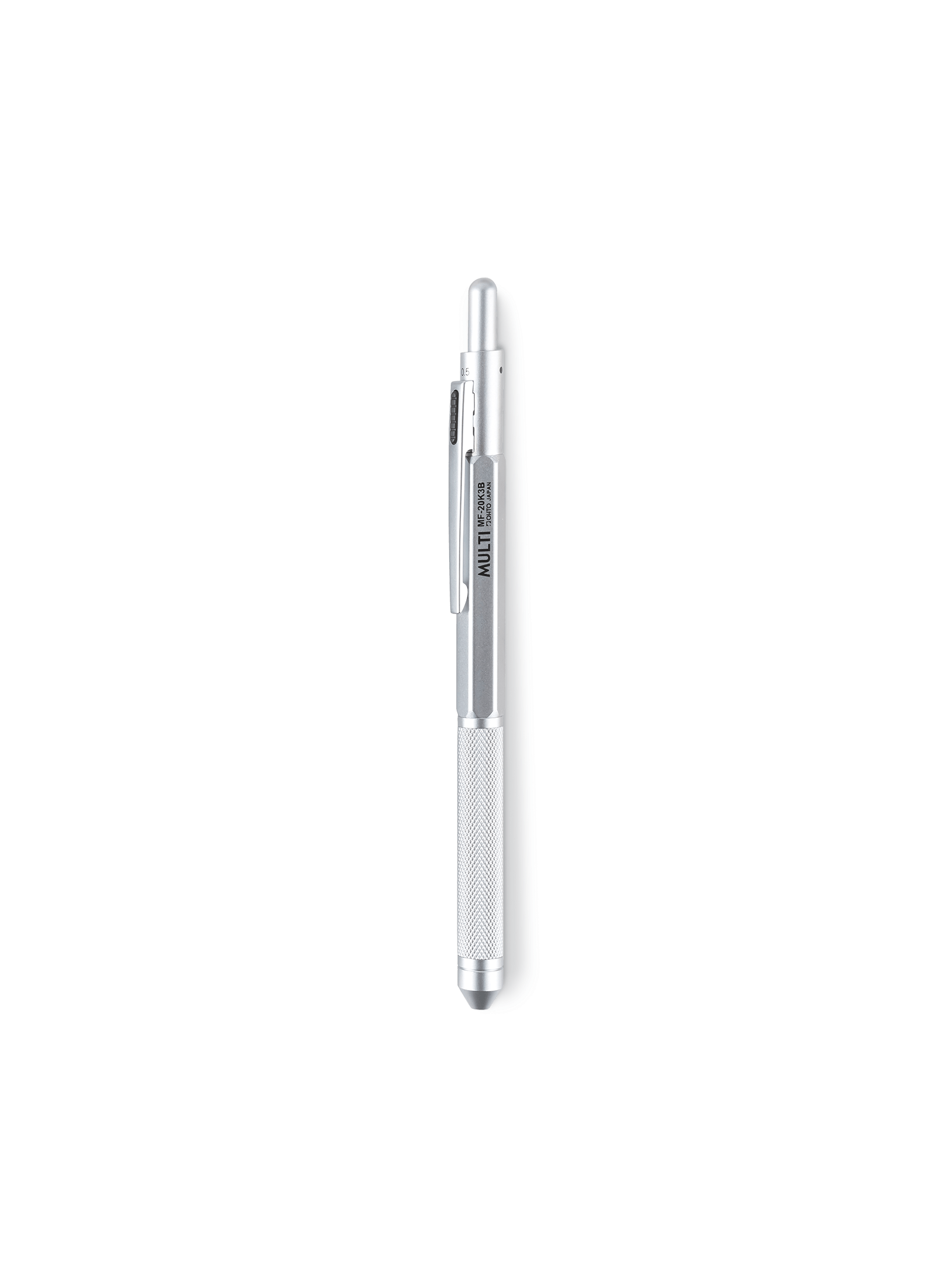 OHTO 2+1 Pen and Pencil || Silver