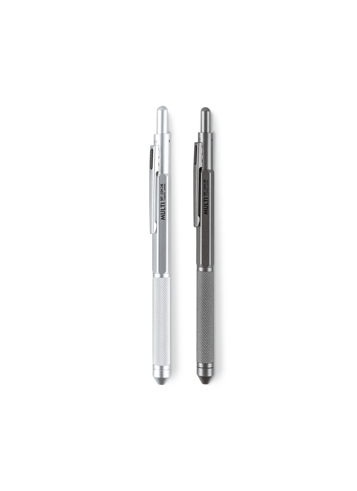 OHTO 2+1 Pen and Pencil in Silver and Gunmetal