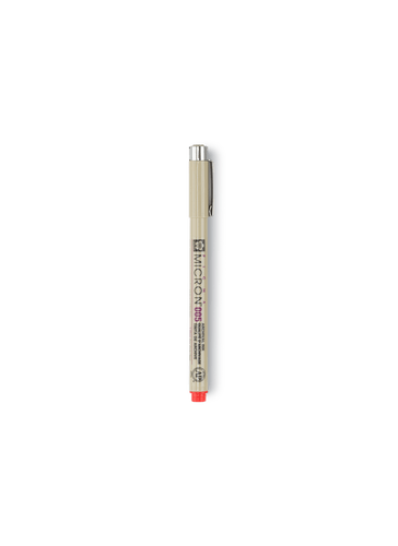 Micron Pen in Red || Red