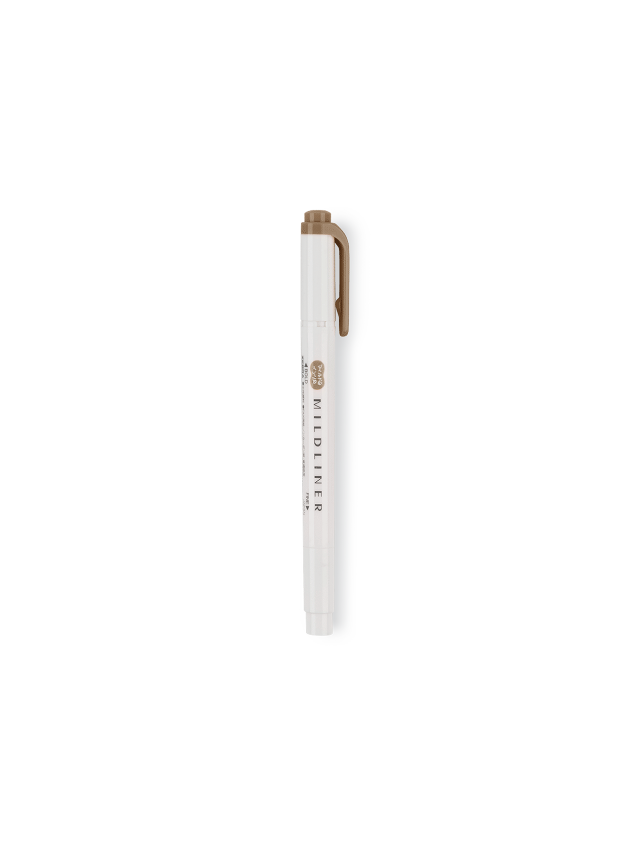 Mildliner Highlighter in Brown || Brown