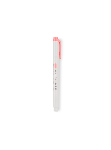 Mildliner Highlighter in Coral Pink || Coral Pink