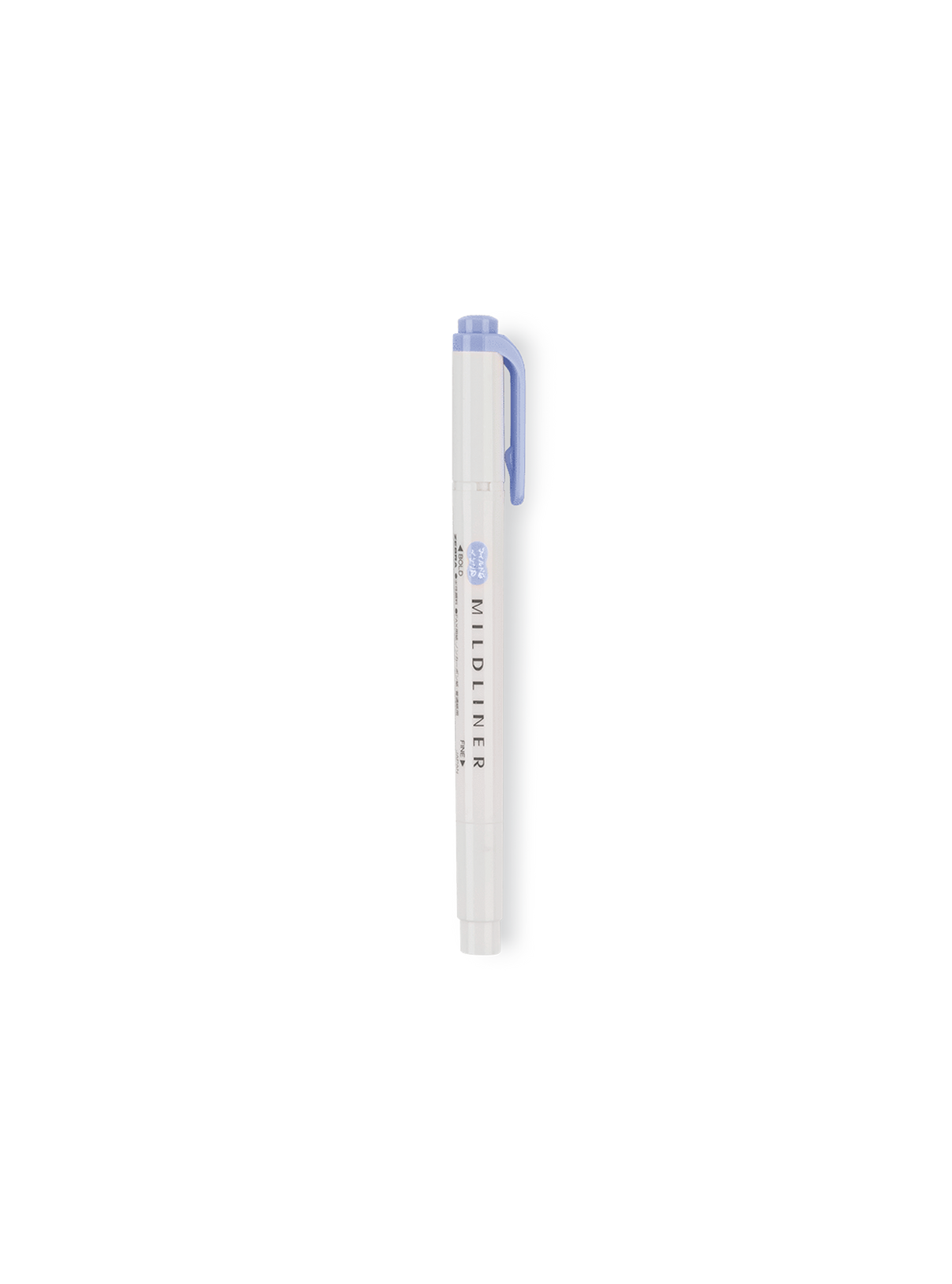 Blue Midliner Colour Code Mildliner Highlighter - Double-Sided Chisel & Fine Tip - Appointed
