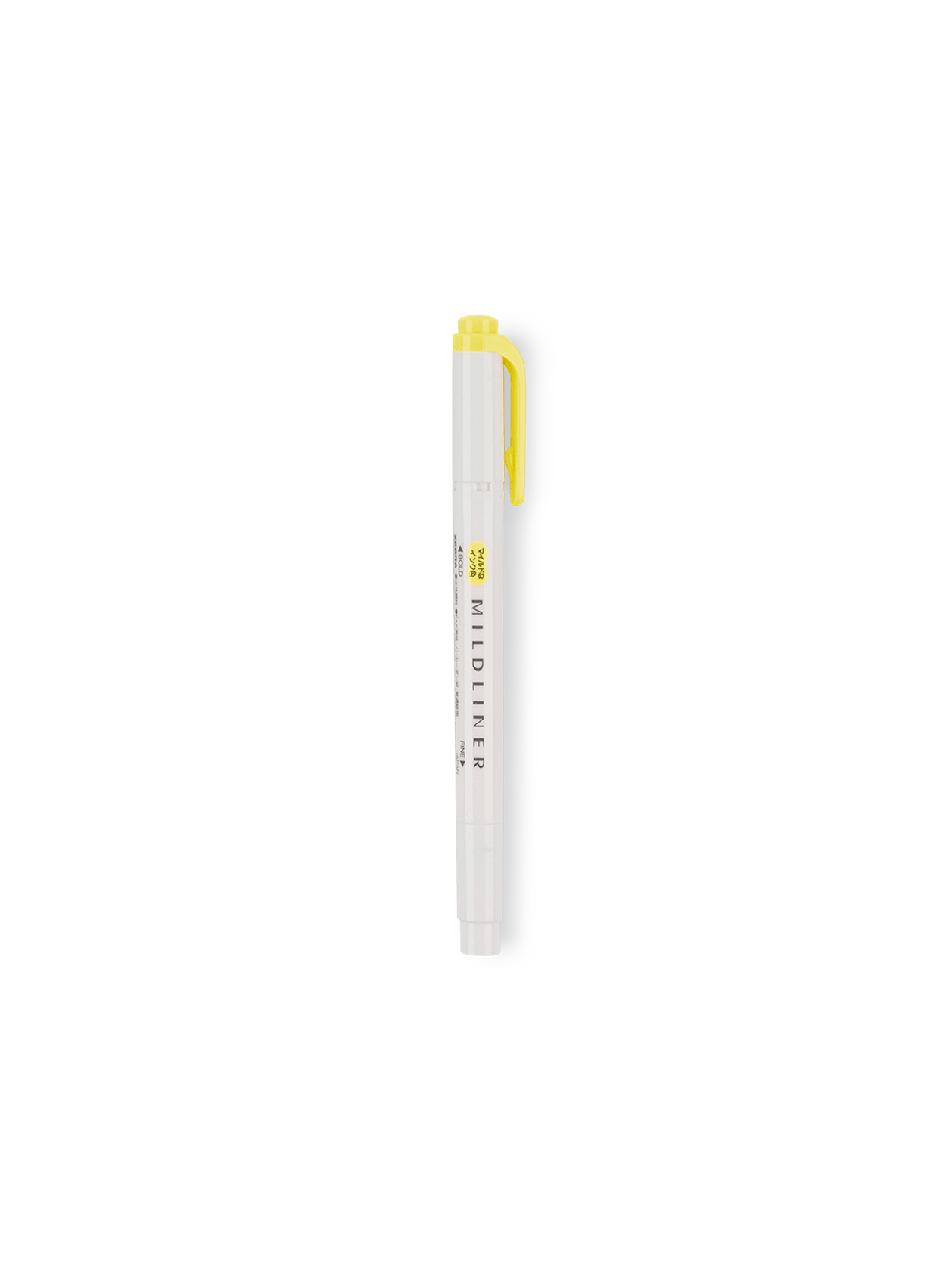 Mildliner Highlighter in Lemon Yellow || Lemon Yellow