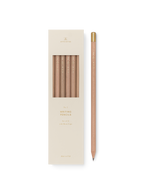 Appointed set of 12 Classic No. 2 Pencils in Natural, set front view || Natural